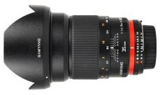 Objectif reflex Samyang 35 mm f/1.4 AE AS UMC; Monture Nikon (avec contacts)