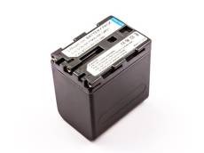 Batterie compatible SON NP-FM90, NP-QM91, Li-ion, 7,4V, 4500mAh, 33,3Wh, dark grey