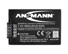 Ansmann DMW-BMB9E Batterie pour appareil photo Remplace laccu dorigine DMW-BMB9E 7.4 V 890 mAh