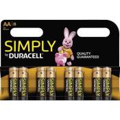 Duracell CopperTop MN1500 - Batterie 8 x type AA - Alcaline