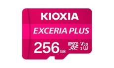 KIOXIA EXCERIA PLUS - Carte mémoire flash - 256 Go - A1 / Video Class V30 / UHS-I U3 / Class10 - microSDXC UHS-I