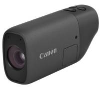 Kit Canon Appareil photo monoculaire PowerShot Zoom Noir avec carte SD 16 GB et chargeur
