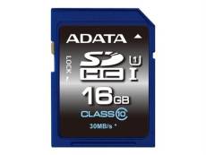 ADATA Premier - Carte mémoire flash - 16 Go - UHS Class 1 / Class10 - SDHC UHS-I