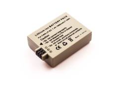 Batterie compatible CAN LP-E5, Li-ion, 7,4V, 1000mAh, 7,4Wh