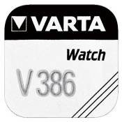Varta V386 silver-oxide (s) 1,55 V non-rechargeable battery – non-rechargeable Batteries (silver-oxide (s), 1,55 V, 105 mAh, Silver, 11.6 mm, 11,6 mm)