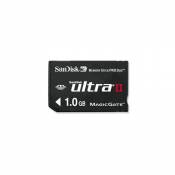 SanDisk Carte Memory Stick (MS) Pro Duo Ultra II 60x Carte Mémoire Flash 1 Go