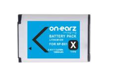 Batterie On.Earz NP-BX1 pour Sony ZV-1, RX100 VII, RX100 VI