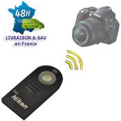®cBOX Télécommande infrarouge ML-L3 pour appareils photo Nikon D7100 D70s D60 D80 D90 D5200 D5100 D50 D3300 D3200