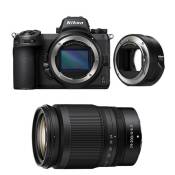 Nikon appareil photo hybride z6 II + z 24-200mm f/4-6.3 + adaptateur ftz II