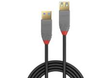 Lindy Rallonge USB 3.2 type A 5Gbit/s. Anthra Line 0.5m
