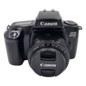 Appareil photo reflex Canon EOS 1000FN 50mm f1.8 II Noir Reconditionné