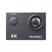 Caméra Sport AKASO EK7000 SE WiFi 4K25FPS 12MP + Accessoires 7 in 1 Bundle Kits pour AKASO Noir