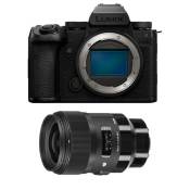 Panasonic appareil photo hybride lumix s5 mark II x + objectif sigma 35mm