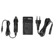 Vhbw Chargeur compatible avec Casio Exilim EX-Z90, EX-Z9 caméra, action-cam - Chargeur + câble allume-cigare, témoin de charge