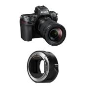 Nikon appareil photo hybride z8 + objectif z 24-120mm f/4 s + adaptateur ftz II