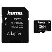 Hama - Carte mémoire flash (adaptateur microSDHC - SD inclus(e)) - 16 Go - Class 10 - micro SDHC