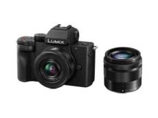 Appareil photo Hybride Panasonic Lumix G100 + Objectif G Vario 12-32 mm f/3.5-5.6 Asph. Mega O.I.S. + Objectif G 35-100 mm f/4-5.6 ASPH OIS Noir