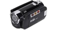 Caméscope numérique full hd de 2,7 pouces 1280 x 960 noir