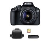 CANON EOS 4000D KIT EF-S 18-55MM F3.5-5.6 III + 32GB SD card + camera Bag + Memory Card Reader