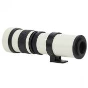 Objectif Zoom VBESTLIFE 420-800mm F8.3-16 avec téléconvertisseur 2X pour Nikon Monture F Caméra