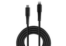 Lindy Câble renforcé USB type C vers Lightning charge & synchro 3m