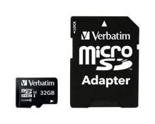 Verbatim PRO - Carte mémoire flash (adaptateur SD inclus(e)) - 32 Go - UHS Class 3 / Class10 - 300x/600x - microSDHC UHS-I