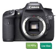 Canon EOS 7D - Appareil photo numérique - Reflex - 18.0 MP - APS-C - 1080p - corps uniquement