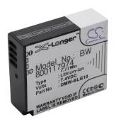 Vhbw Batterie compatible avec Panasonic Lumix DMC-GF6T, DMC-GF6W, DMC-GF6X, DMC-GX7, DMC-GX7K appareil photo reflex (1050mAh, 7,4V, Li-ion)
