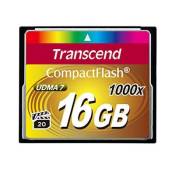 Transcend 16 go carte mémoire compactflash (cf) udma 7 1000x ts16gcf1000