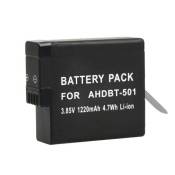 Accessoires Gopro Batterie et Chargeur Pour GoPro HERO5 3.85V 1220mAh 4.7Wh Batterie Li-ion