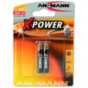 ANSMANN X-POWER Mini AAAA - Batterie 2 x AAAA - Alcaline