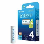 4 piles AA rechargeables Eneloop 2000mAh 1.2V