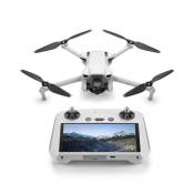 Drone Dji Mini 3 avec télécommande écran intégré Gris