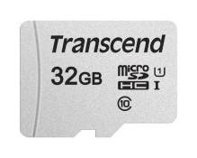 Transcend 300S - Carte mémoire flash (adaptateur inclus(e)) - 32 Go - UHS-I U1 / Class10 - microSDHC UHS-I