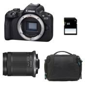 Canon appareil photo hybride eos r50 + rf-s 18-150mm f3.5-6.3 is stm + sac + carte sd 8 go