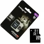 Carte Mémoire Micro SD 32 Go classe 10 Pour BLACKBERRY - CROSSCALL - FAIRPHONE - HTC - HUAWEI - MOTOROLA - SAMSUNG - SFR - S... et +