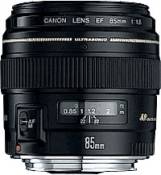 Objectif reflex Canon EF 85mm f/1.8 USM Noir