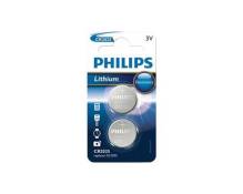 Philips Minicells CR2025P2 - batterie - CR2025 - Li x 2