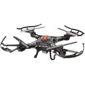 Drone Predator avec caméra WiFi pour vidéos et photos - Couleur noir