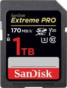 SDXC UHS-I carte mémoire SanDisk Extreme Pro 1TB C10, U3, V30, 4K UHD - SDSDXXY-1T00