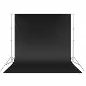 Neewer Toile de Fond Noire 10x12ft/3x3.6m Photo Studio pliable en polyester de qualité supérieure pour Photographie, Vidéo, Télévision (Noire) (SOP)