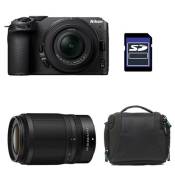Nikon appareil photo hybride z30 + z 16-50 + z 50-250 + sac + carte sd 8 go