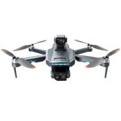 Dragon touch 8K HD GPS Drone professionnel double Caméra HD FPV 1500M Positionnement du flux optique 2 batteries Noir