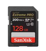 Carte mémoire SD SanDisk Extreme Pro SDXC UHS-I U3 Class10 128 Go