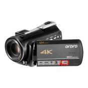 AC5 4K Caméscope numérique écran tactile Ordro UHD WiFi 12X Zoom 24MP (Combo 1)
