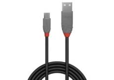 Lindy Câble USB 2.0 type A vers Micro-B Anthra Line 0.2m