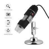 Microscope Numérique USB - Zoom 1000X - 8 LED - Photos et Vidéos
