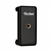 Rollei Smartphone Holder - Support universel pour votre smartphone - Compatible avec des smartphones jusqu’à une largeur de 8,5 cm - Noir
