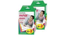 Fujifilm instax mini film (lot de 40 photos) multi pour mini 8-9 et tous les appareils photo fuji mini