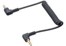 Zoom SMC-1 câble mini-jack 3,5mm stéréo spirale pour connexion F1 sur DSLR